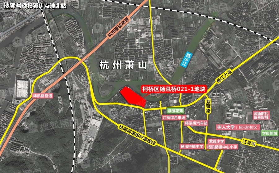 杨汛桥镇中心小学,象纬幼儿园 商业:联华购物广场,江桥综合市场,萧山
