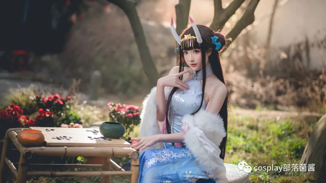 cos:碧蓝航线能代冬雪沁香cos正片@南宫