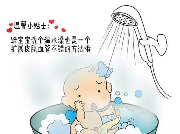 如果宝宝发烧不高于38℃,那可以选用温水擦拭的物理方法来降低温度.