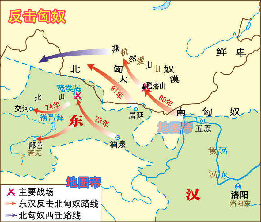 原创22张地图快速看汉朝历史西汉和东汉
