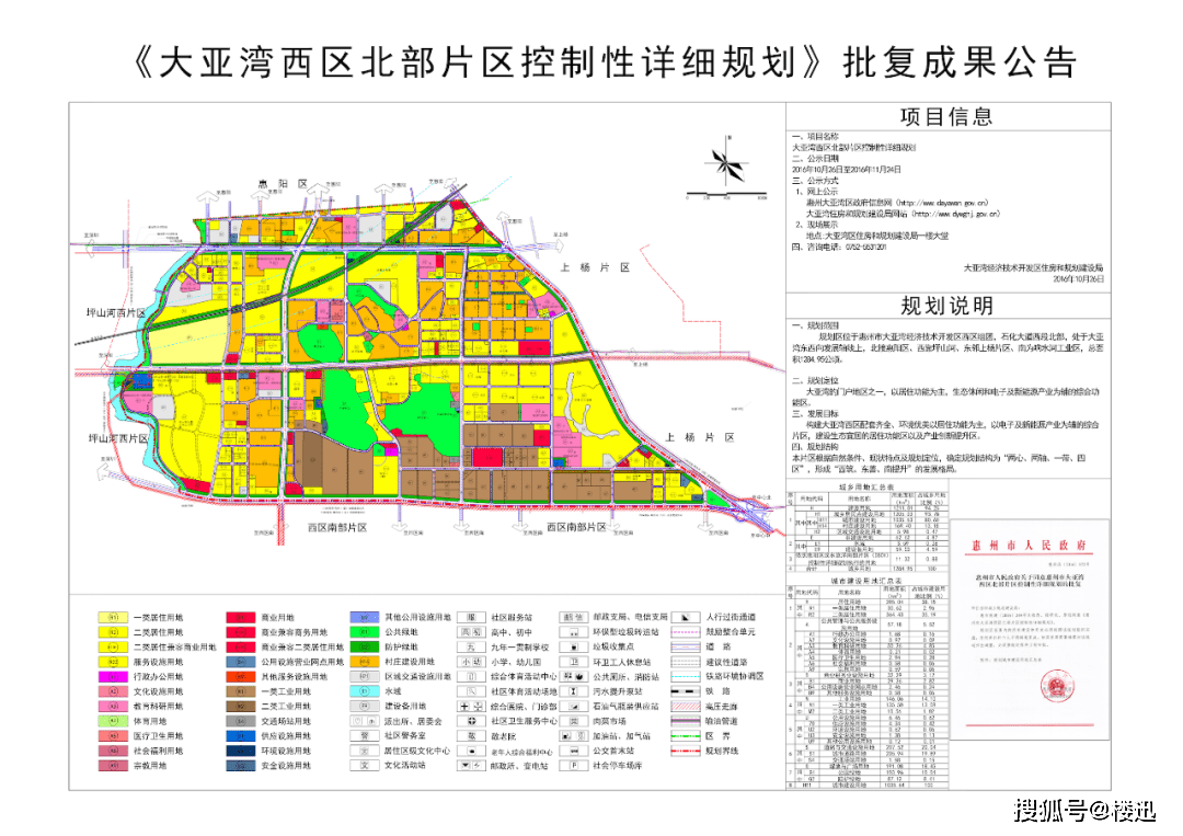 惠州市大亚湾片区控制性详细规划