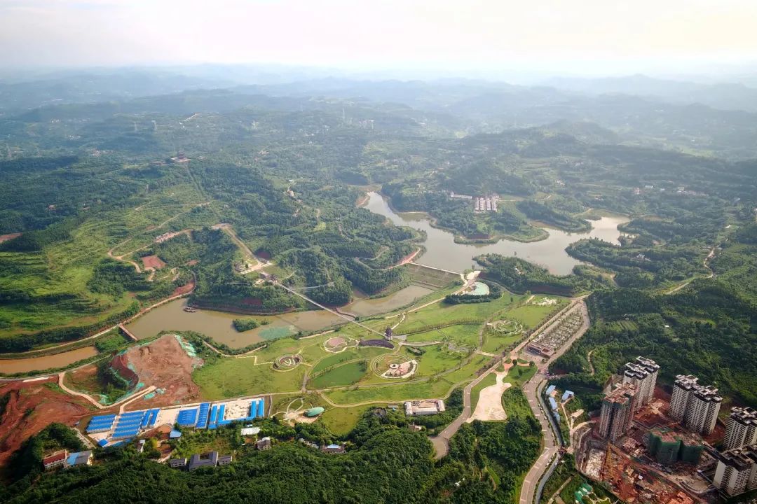 月亮岛,龙门古镇选址之地 文峰新城 南充城市建设快速推进,我们有幸