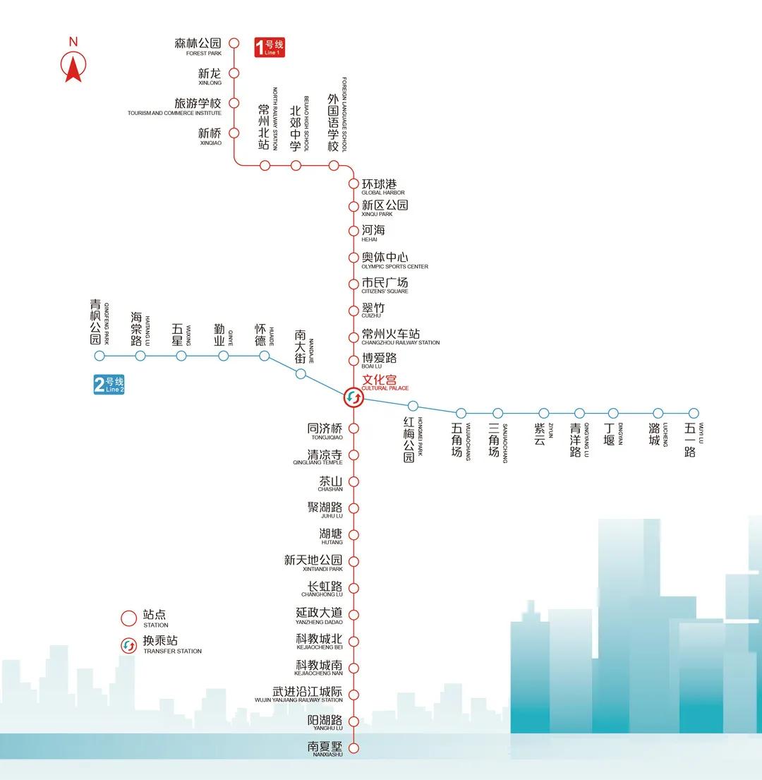 常州地铁5号线正式获批,2021年开工建设!_线路图