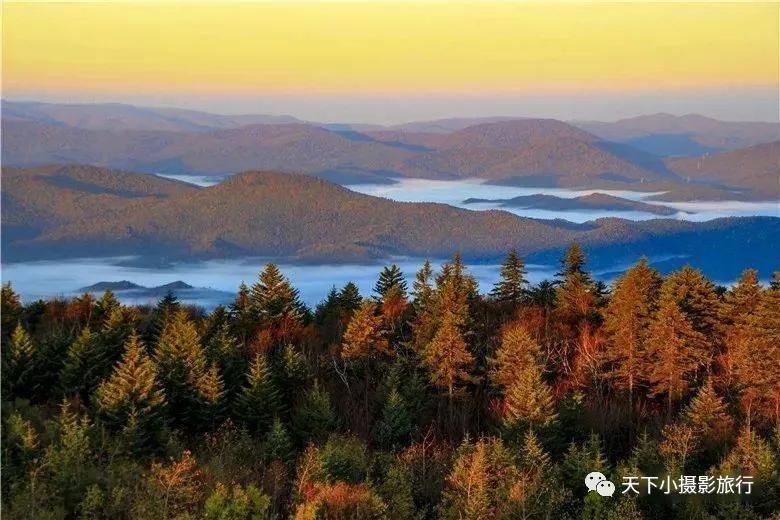 小兴安岭秋色,中国东极,中俄边境
