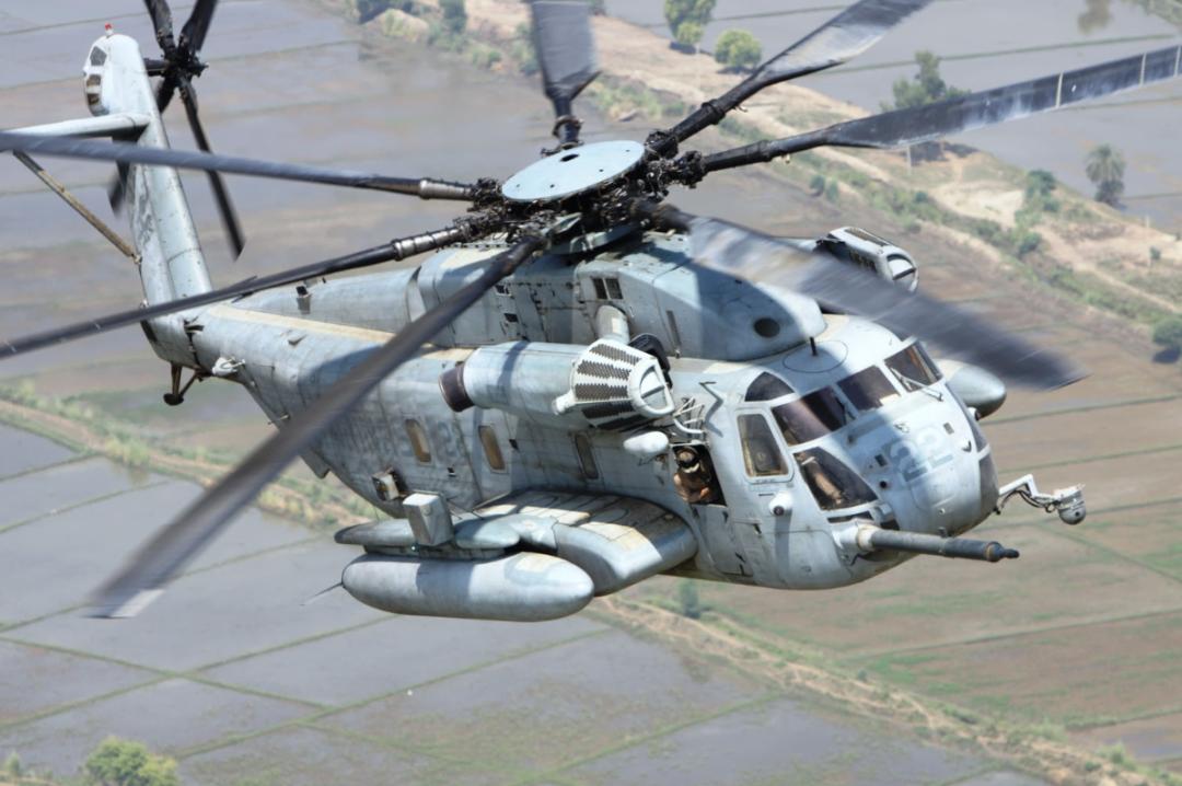 美国海军陆战队新型ch53k重型直升机进入初步运行测试