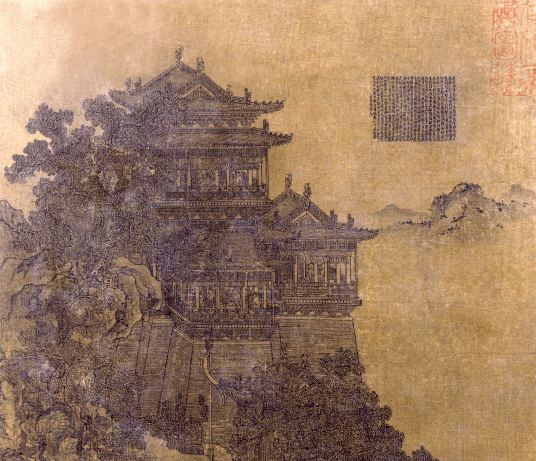 界画《岳阳楼图》夏永