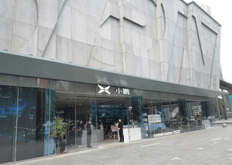 太古里小鹏汽车旗舰店亲测墙裂安利小鹏p5