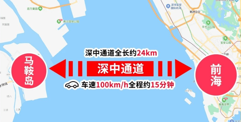深中通道中山出口位置在哪里?哪个出口发展前景最好?