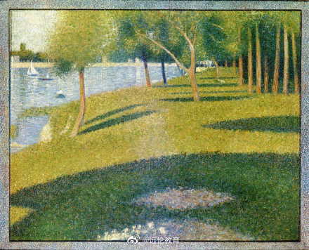 法国点彩派画家georges seurat(乔治·修拉) #点彩画