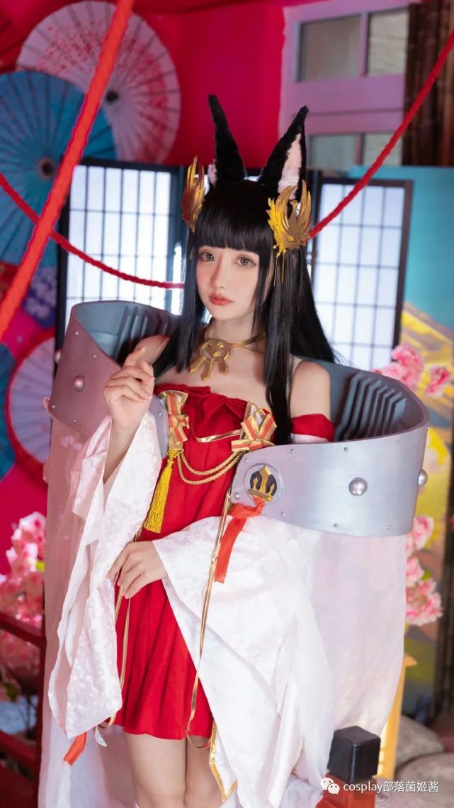 cos:碧蓝航线长门鲨cos正片@紫氯氯