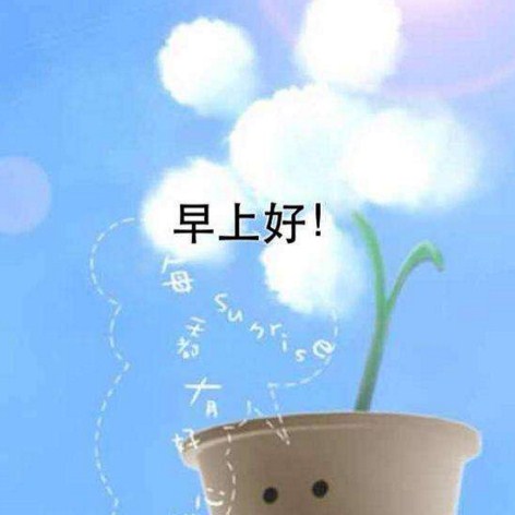 原创8张不用打字就可以聊天的朋友圈早安图片 2021温馨的早上好问候语
