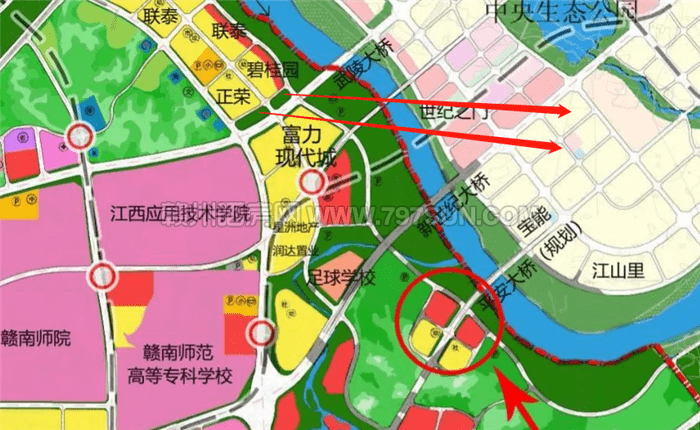 蓉江新区这两宗地块闲置多年 规划是?_赣州