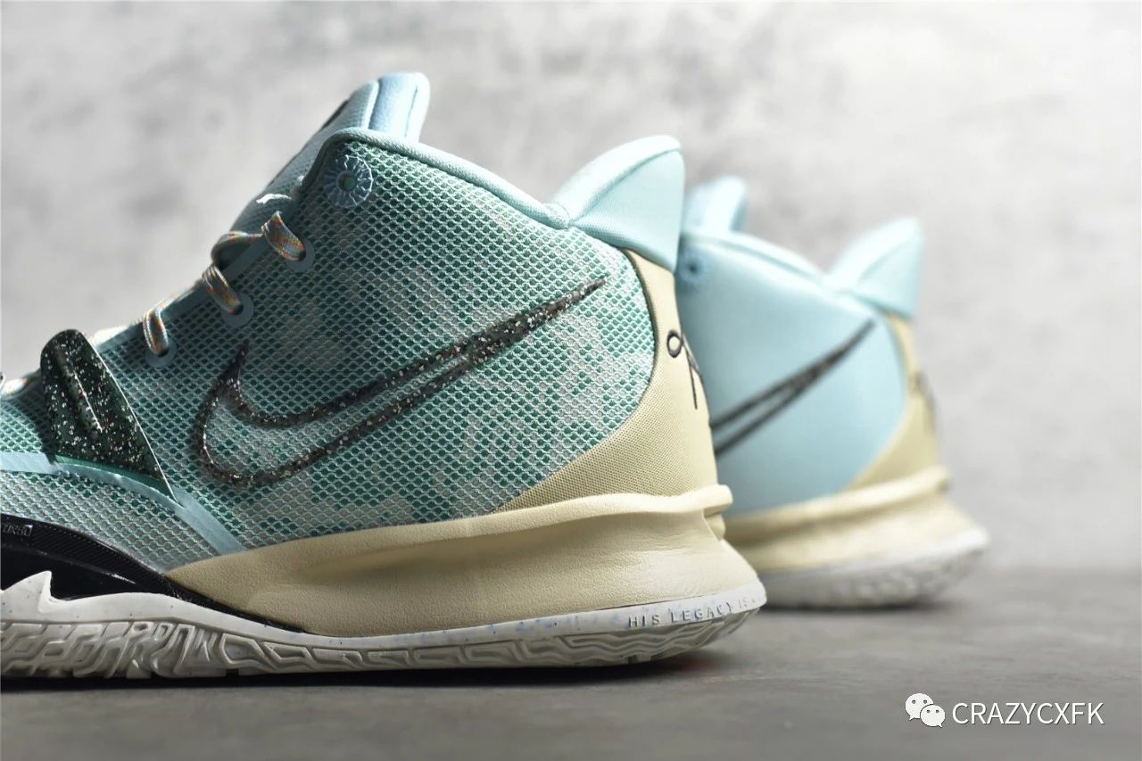 耐克nike 欧文 kyrie 7 copa 薄荷绿篮球鞋测评