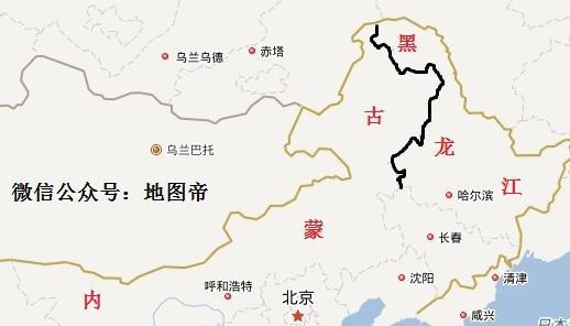 因为加格达奇和松岭两区是在内蒙古的地面上,却属黑龙江管辖,黑龙江