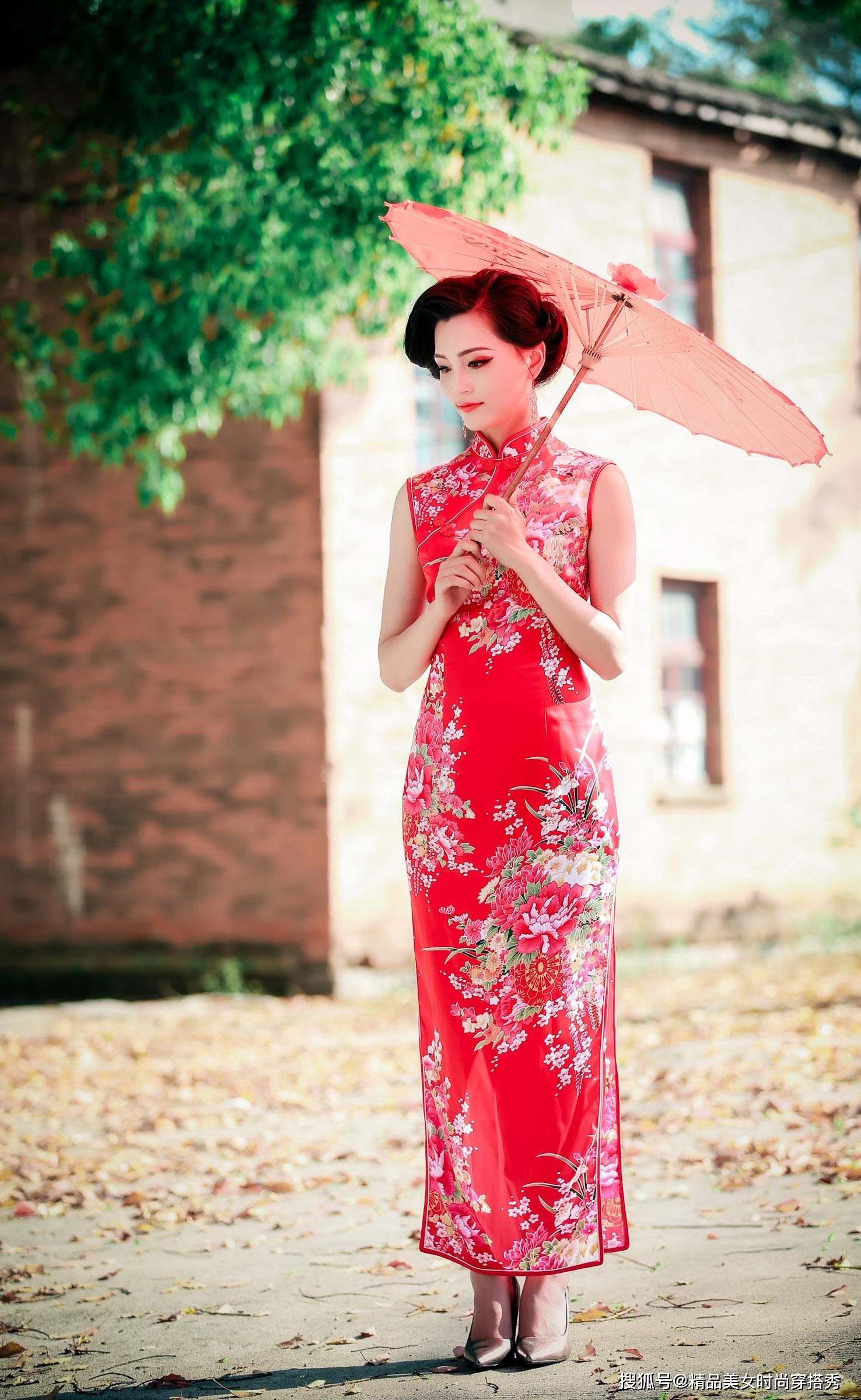 典雅中国风旗袍,值得你拥有_风韵