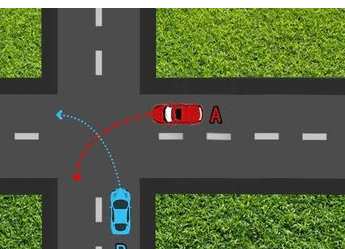 3个先行原则口诀,两车同时左转弯谁优先