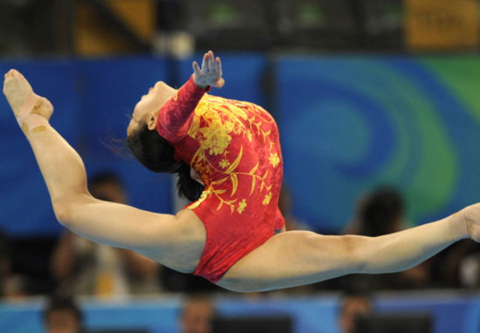 原创中国体操第一位女子跳马世界冠军,自创超高难度动作"程菲跳"