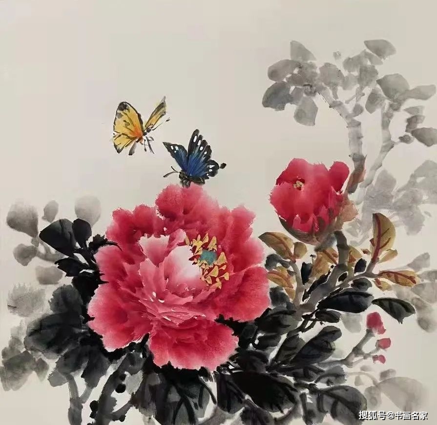 『艺术名家提名展』——梁艳娟绘画作品展_牡丹