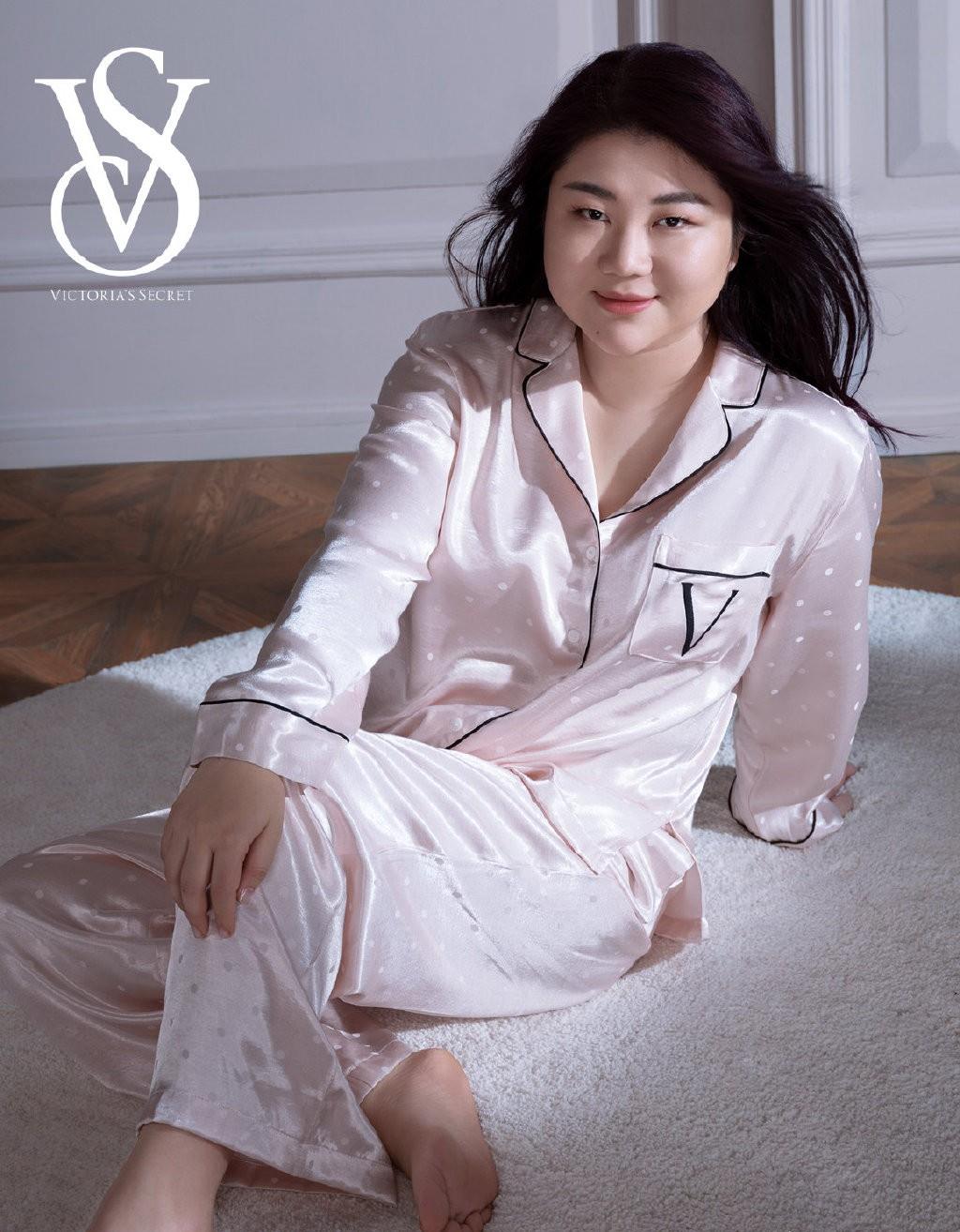 杨天真代言维密!拍摄睡衣大片,身材丰腴的胖美人