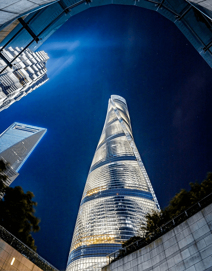 530米天津周大福金融中心,528米北京中国尊,508米台北101大厦等 中国7