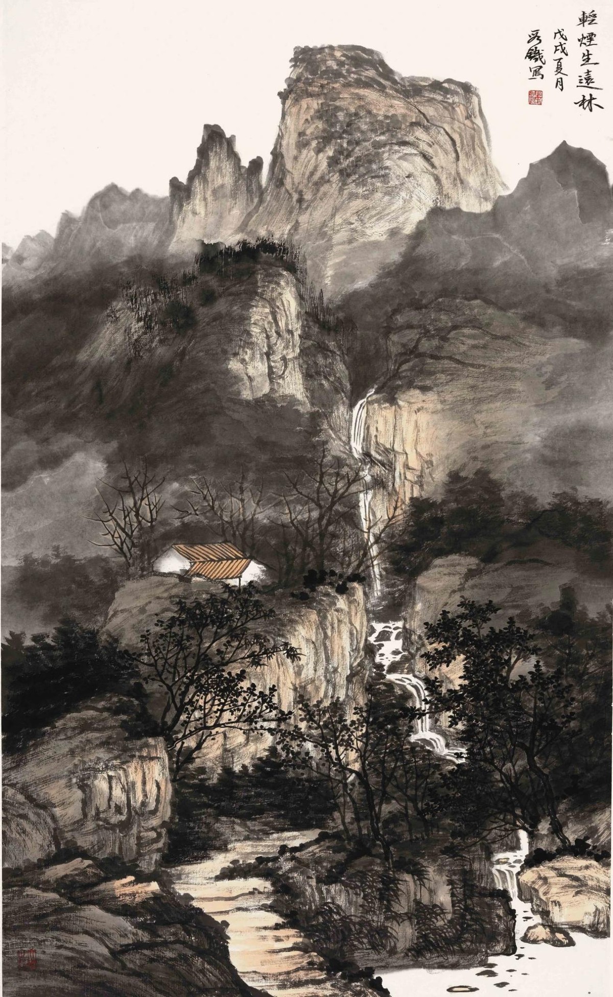 段铁:潜心钻研山水画30余年,被评选为"中国泰山第一人