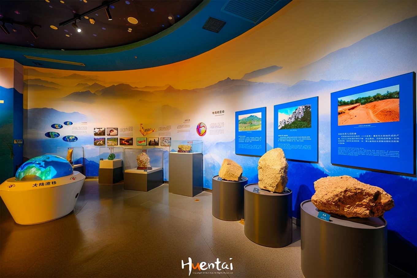 原创妙趣横生的地质博物馆毗邻5a级景区天柱山适合亲子游