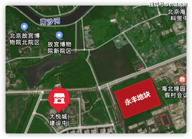 海淀西北旺镇永丰基地f1,f2地块,海淀大悦城,m19号线在地块周边.