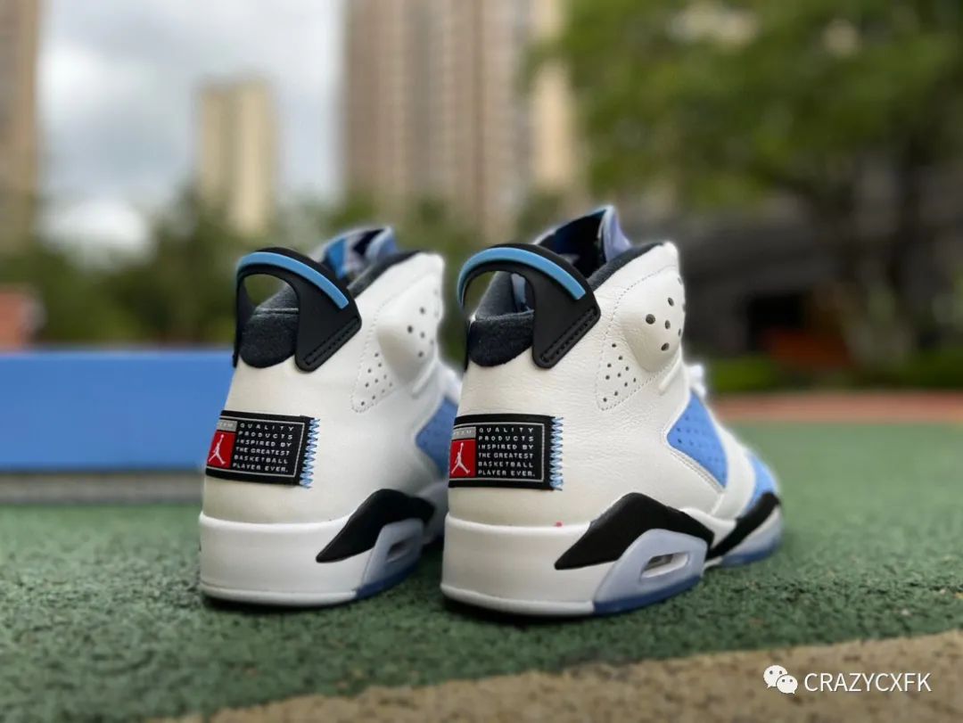 乔丹aj大学蓝airjordan6universityblue北卡蓝运动鞋ct8529410