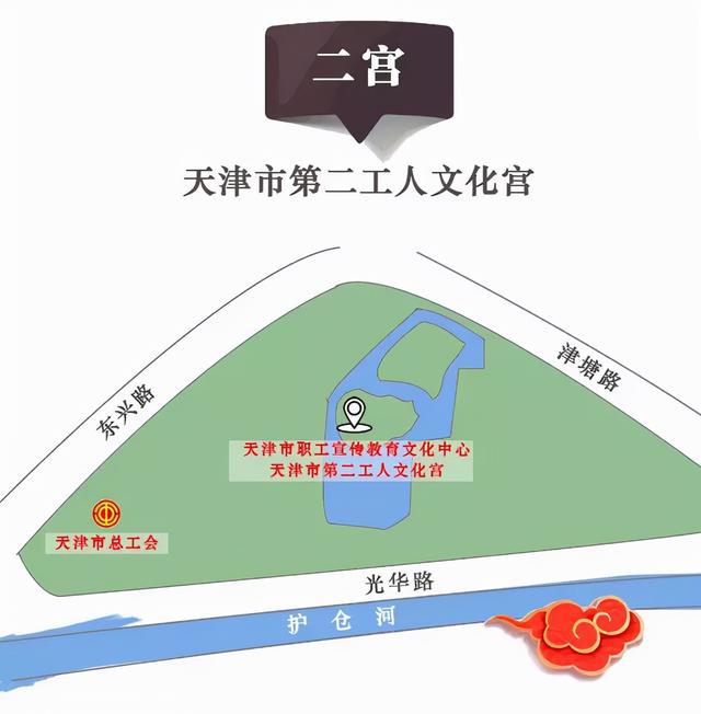 俯瞰二宫,大有玄机天津市文化宫公园建筑群_网易订阅