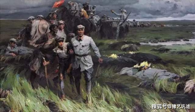 41张油画经典,纪念红军长征胜利85周年