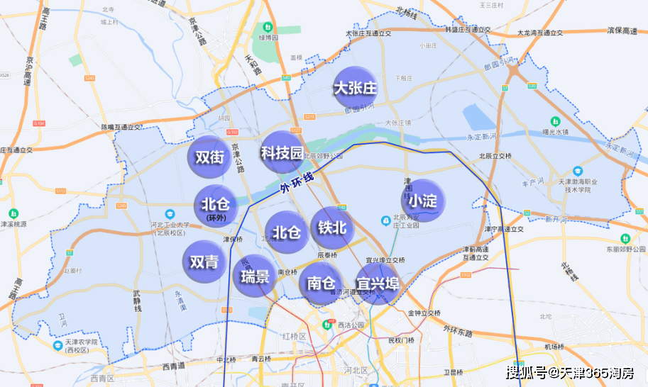 1万 !天津这个低调的板块,有动作了!_北辰区