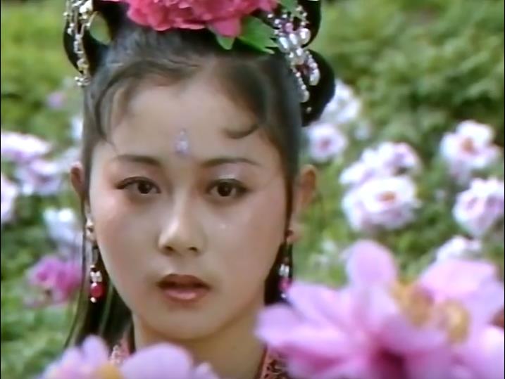 聊斋1986 花仙奇缘 饰演葛巾《聊斋之花仙情缘》中饰演女主角葛巾,一