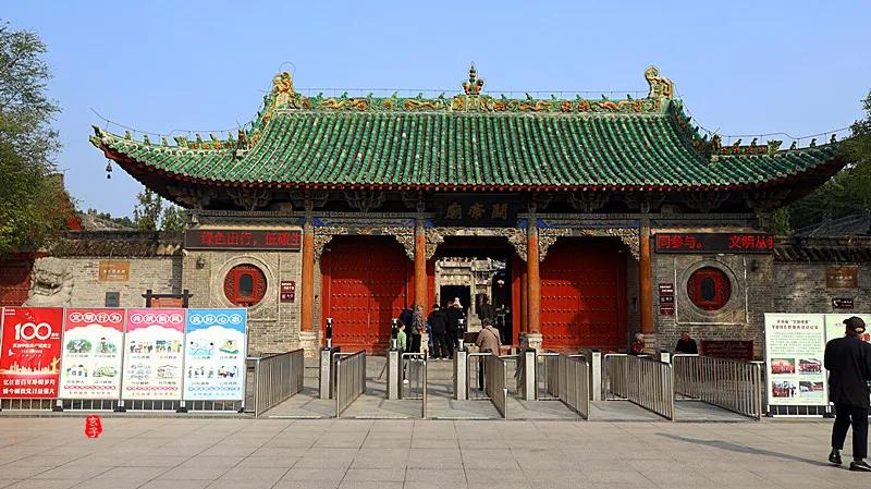 周口关帝庙,始建于康熙三十二年(1693年),乾隆,嘉庆时多次扩修,至道光