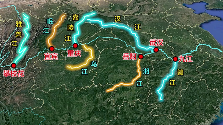 从长江流域重点水域及其支流的分布来看,我们的禁捕水域面积广,管辖