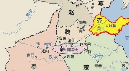 战国七雄全地图详解,看看您在战国时期的国籍!
