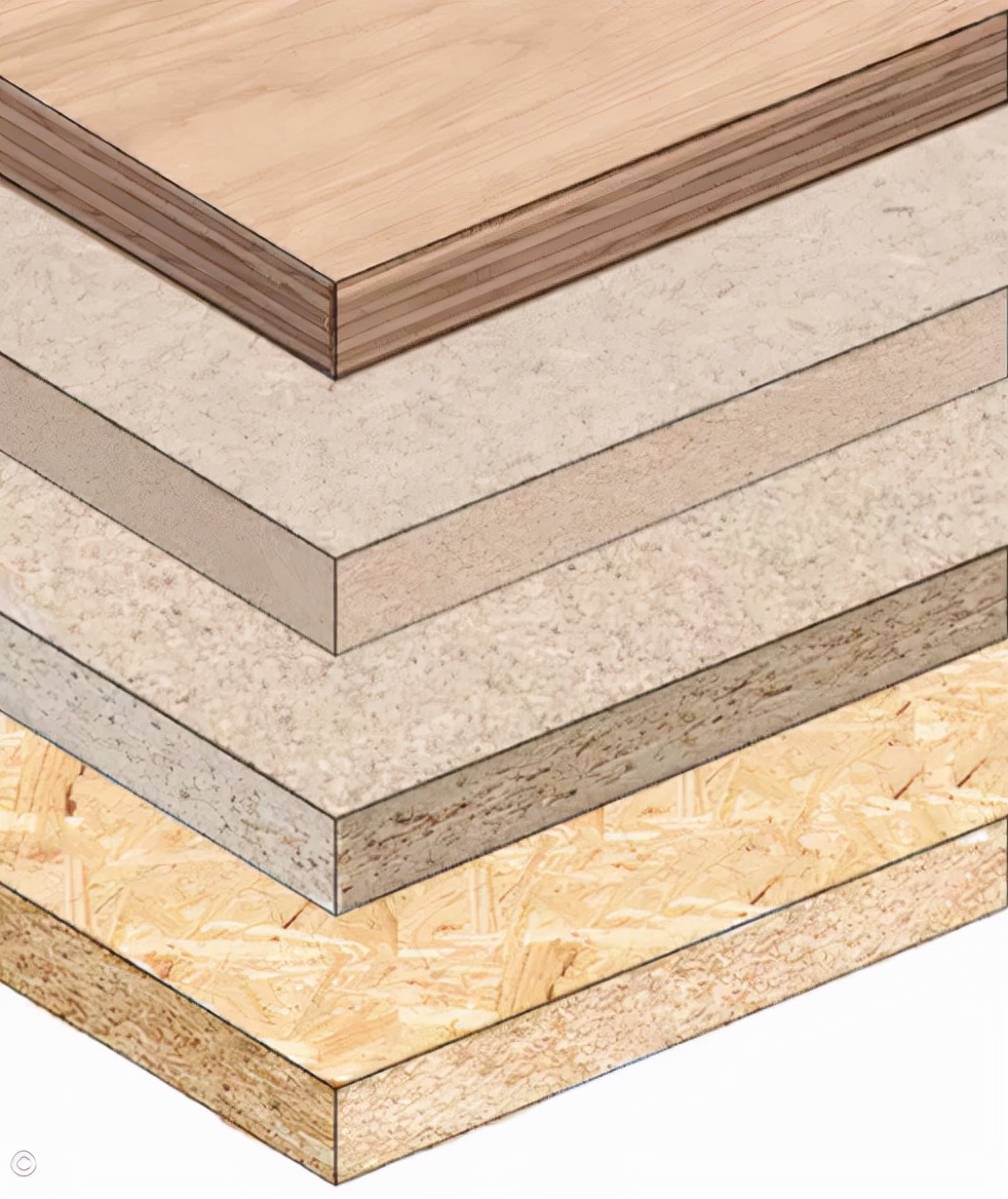 市场上有多种木板可供选择,每种都采用不同的制造工艺,涉及纤维,颗粒
