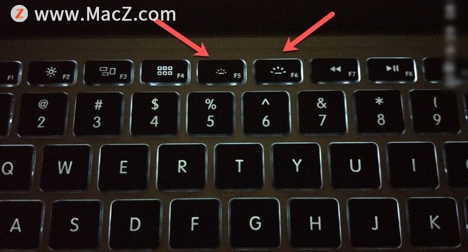 macbook pro用攻略:macbook键盘灯的开关及亮度调节方法