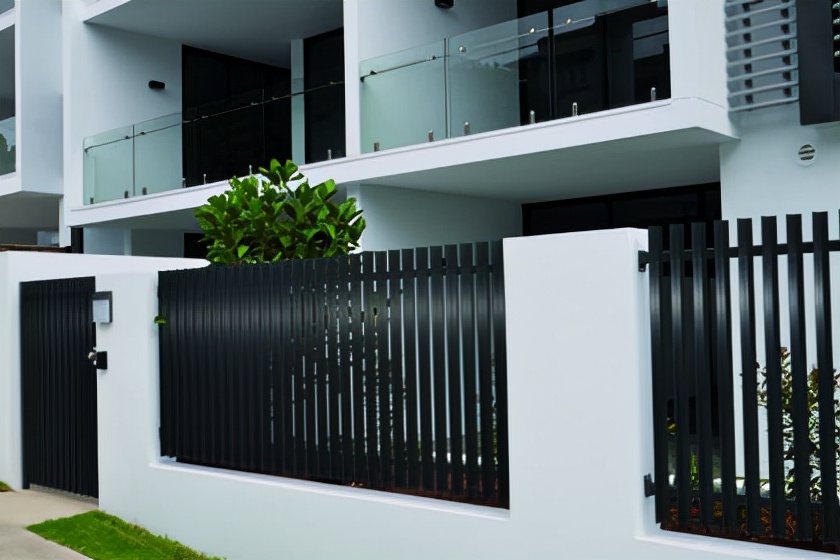 30款现代简约风格围墙案例做法好看又实用做院子就选它