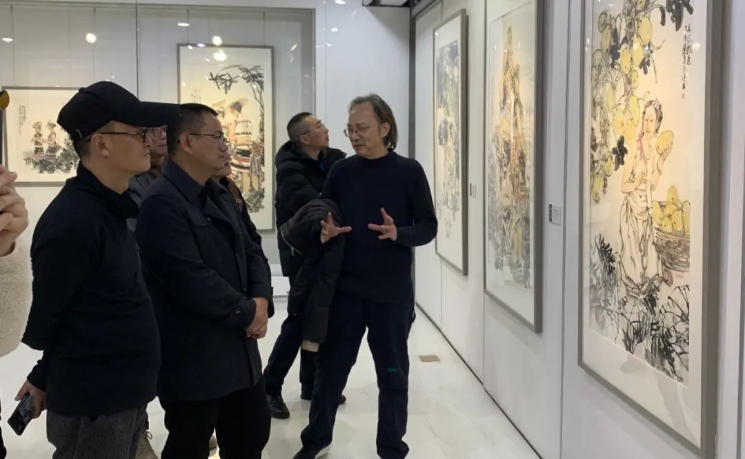 溯源心相—杨涪林中国人物画作品展在王琦美术博物