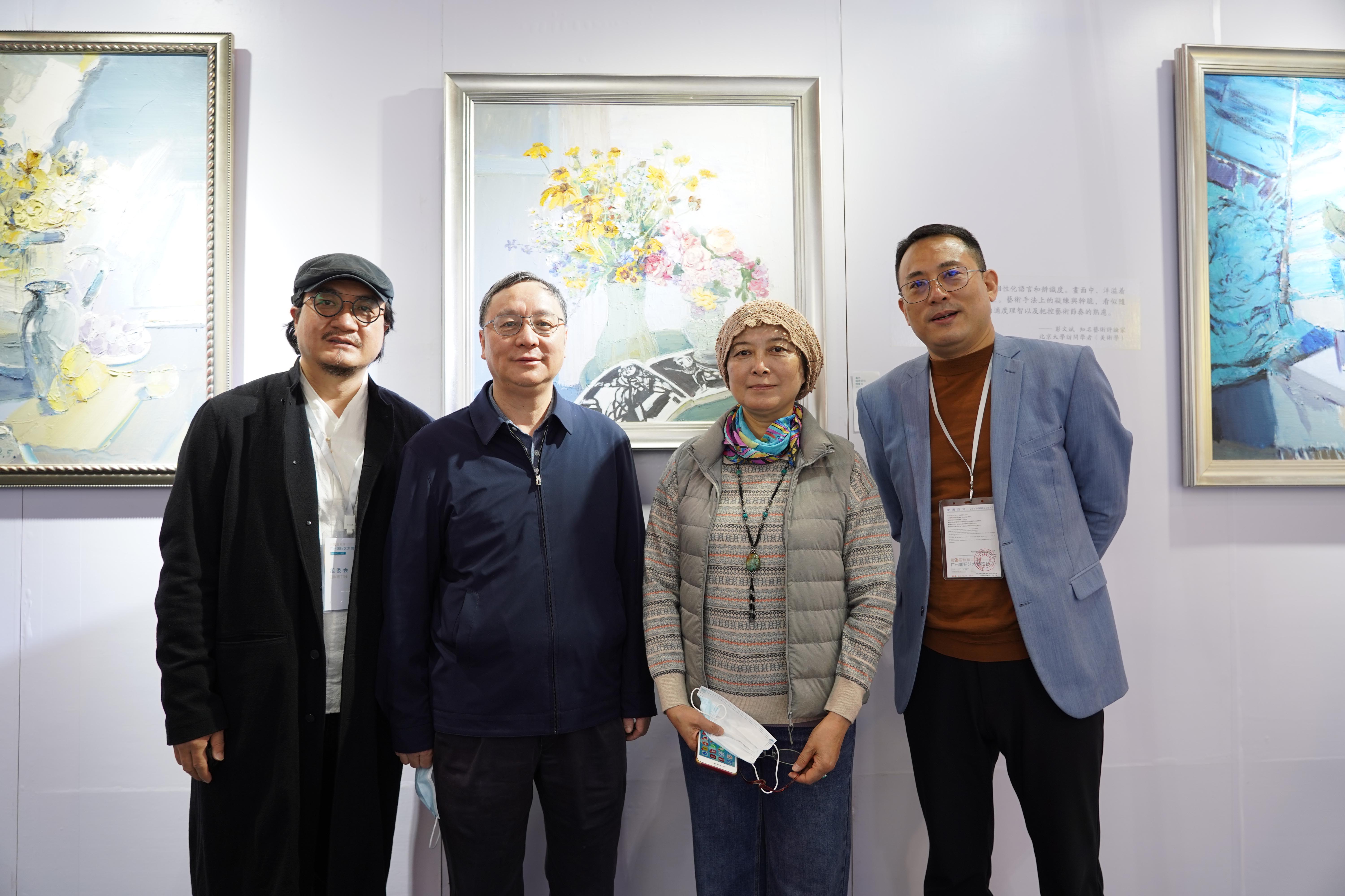 邂逅一场浪漫的花事李雪玫作品在第26届广州艺博会上展出