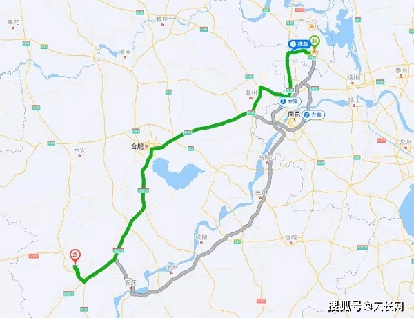 原名天潜高速公路, [2] 是安徽省高速公路网规划的北沿江高速公路