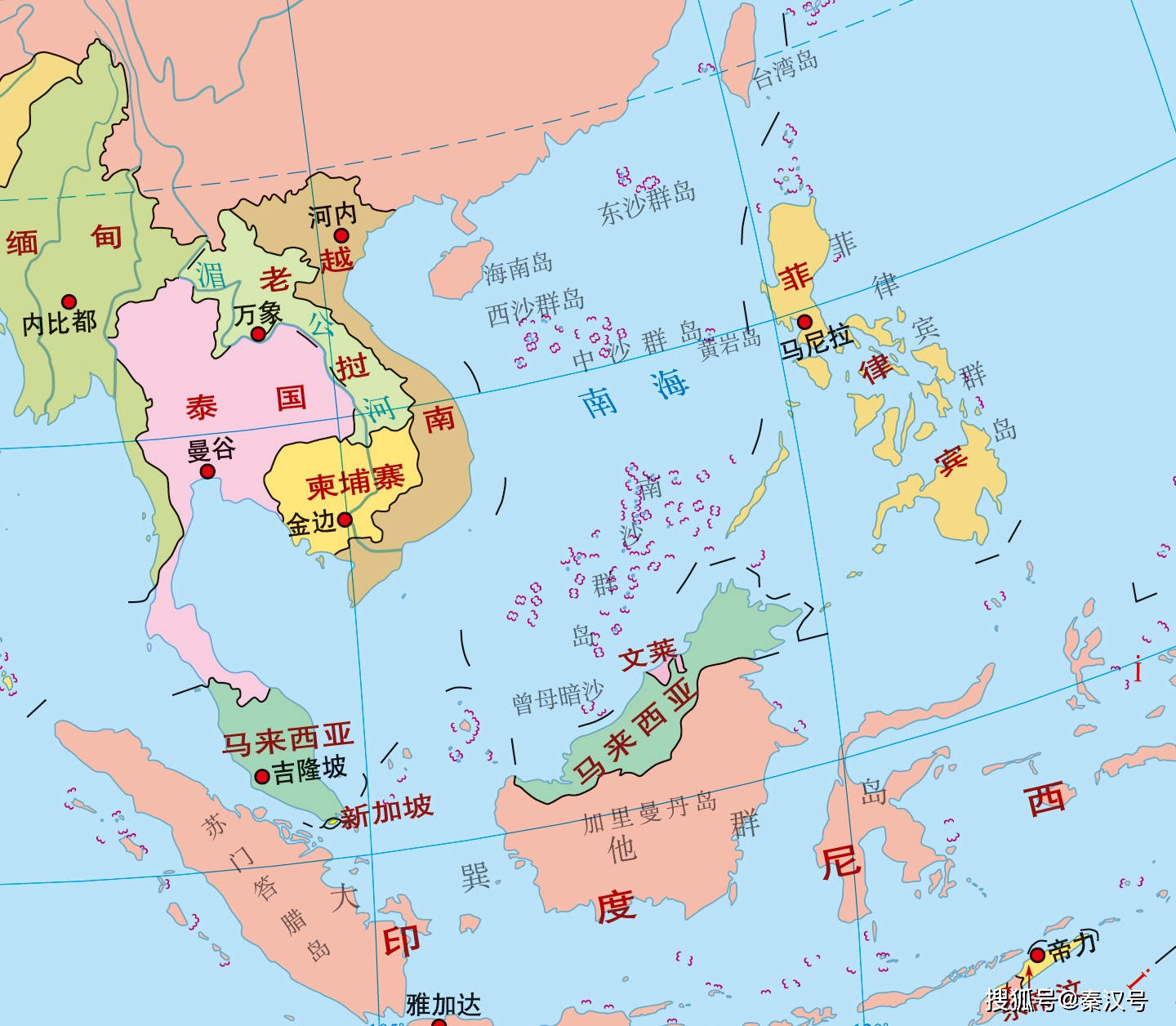 除此之外波多黎各,美属维尔京,美属萨摩亚,关岛,北马里亚纳,没一个不