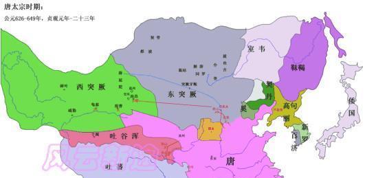 原创9张地图看懂唐朝从建立再到灭亡的289年历史