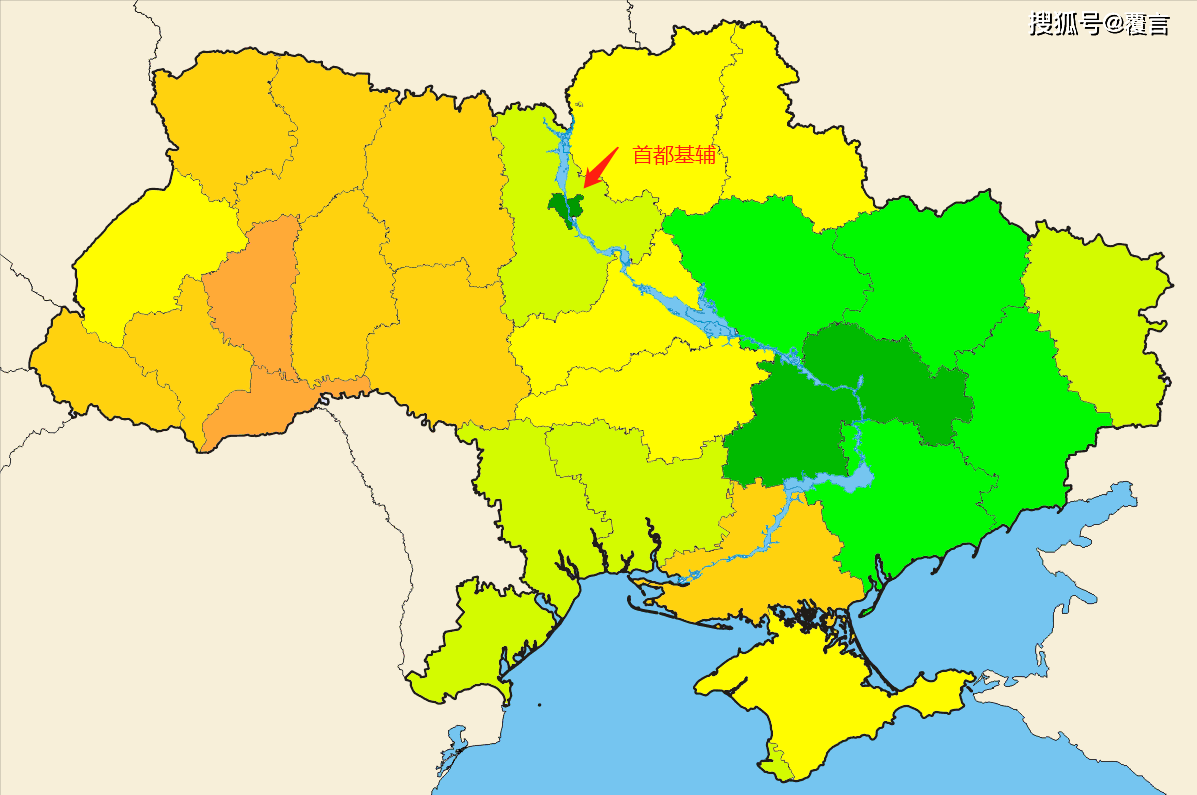 乌克兰的东部靠近俄罗斯西部靠近欧洲谁更加发达