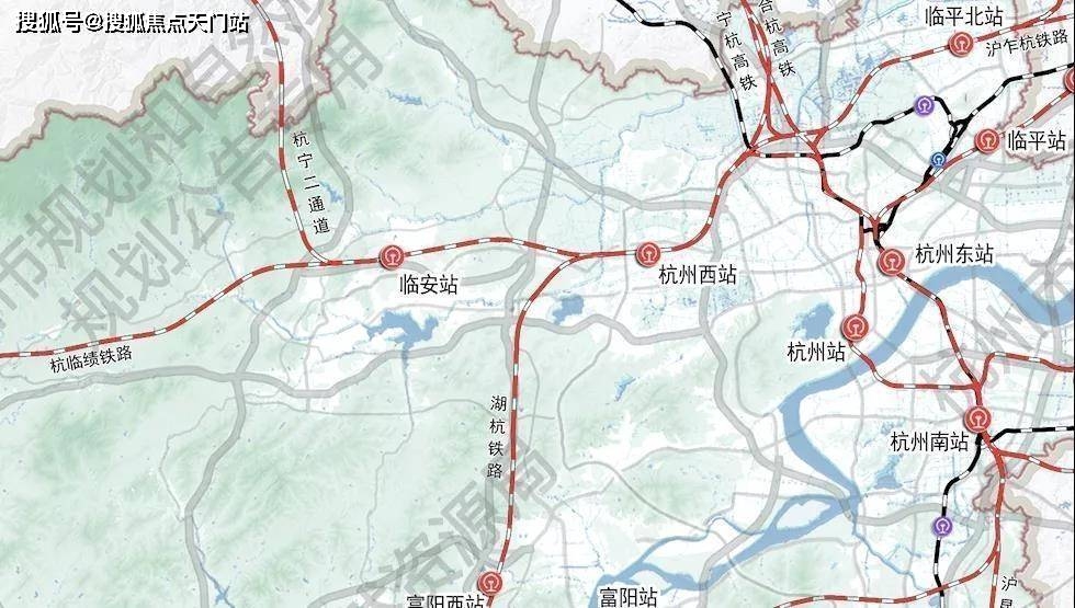 2高铁:杭临绩高铁落地,站址确定为临安区潘山村;临安高铁站将成为规划