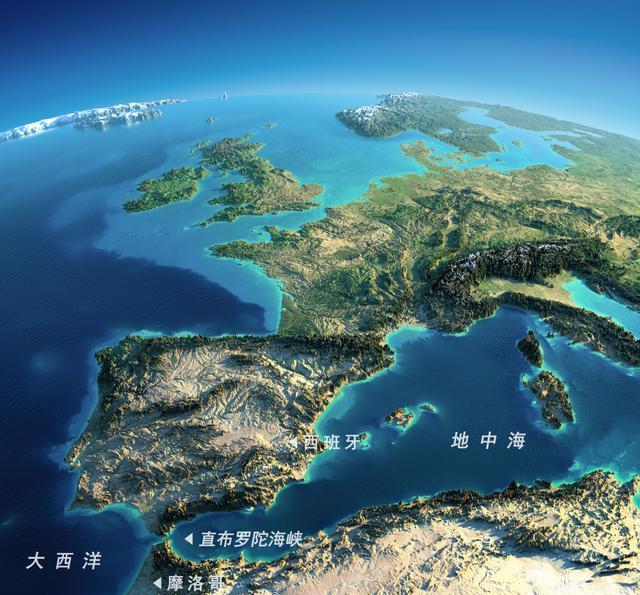 西班牙为何不敢武力收复直布罗陀海峡_王国统治_法国_英国的