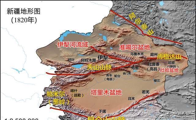 读懂新疆历史中的地理知识,许多疑惑也就迎刃而解了_西域_天山_的地区