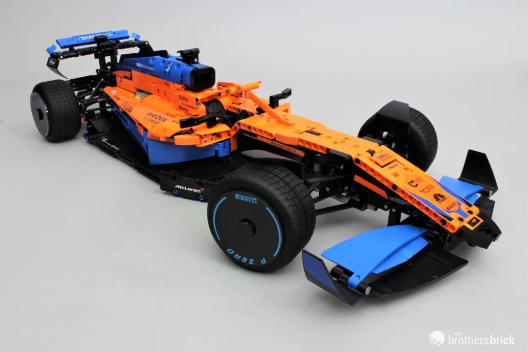 乐高机械组42141mclarenformula1赛车开箱评测