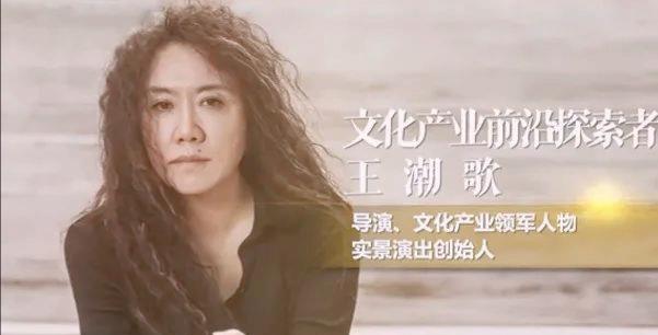 一个光彩四溢的女子王潮歌