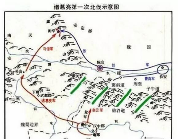 诸葛亮怎么会死在这里?_渭水_北伐_曹魏